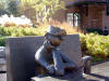 MU: Bronze Beetle Bailey, where Mort Walker (AB, �48) first designed his famous cartoon character